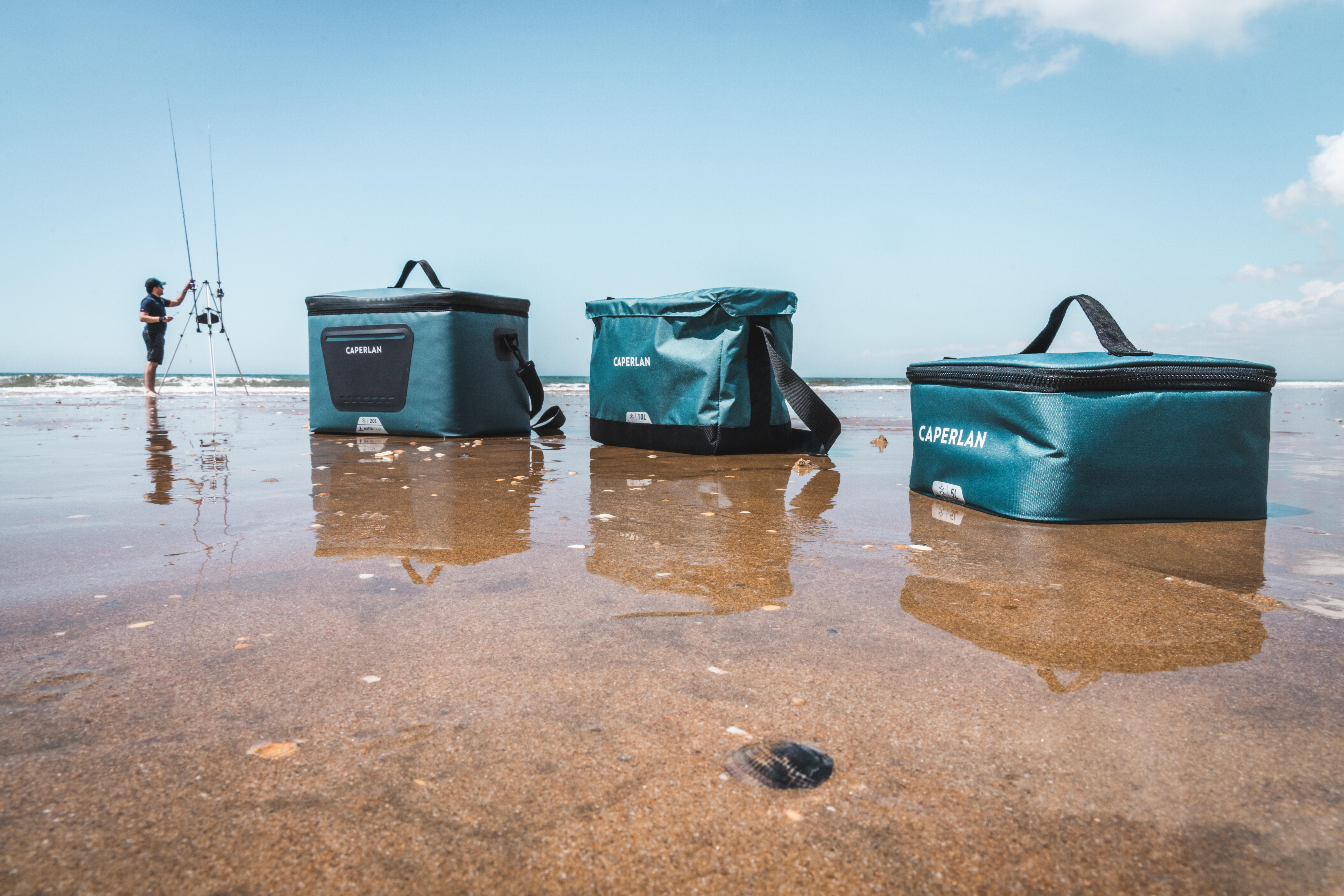 Soft Fishing Coolers  20 L XL - Keeps cool for 8 hours 30 minutes  - CAPERLAN