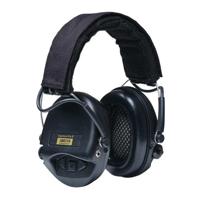 Casque électronique anti-bruit Sordin Supreme Pro-X noir