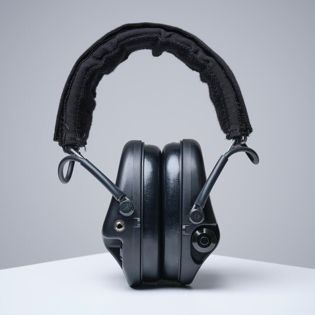 Elektroniskās dzirdes aizsardzības austiņas “Sordin Supreme Pro-X”, melnas