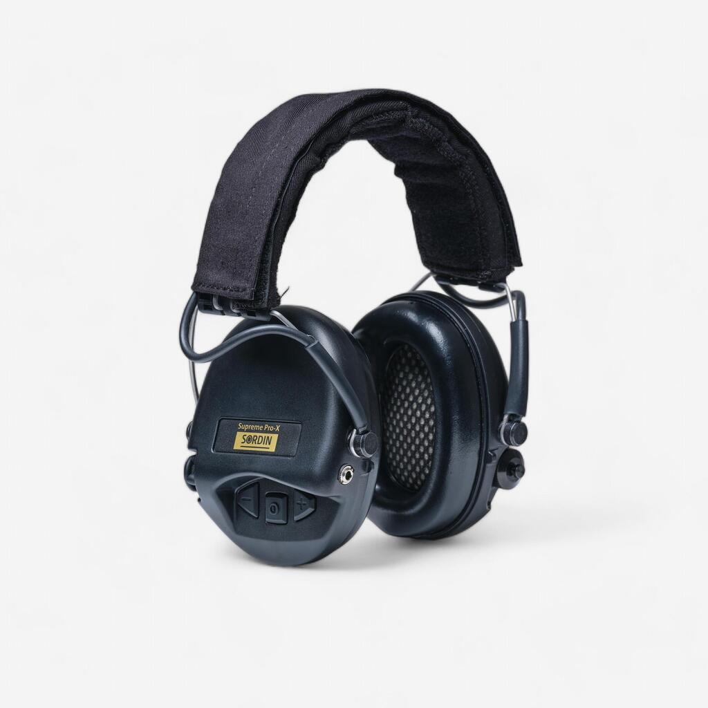 Electronic Hearing Protection Headset Sordin Supreme Pro-X black