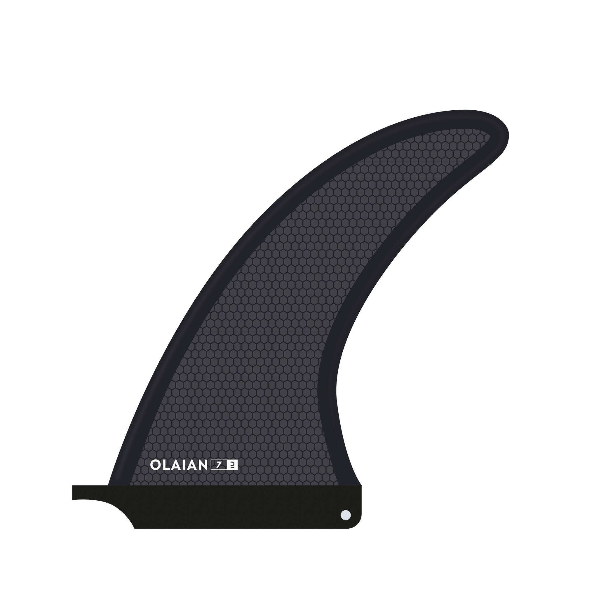 OLAIAN 900 7” composite fin for US boxes for mid-length boards.