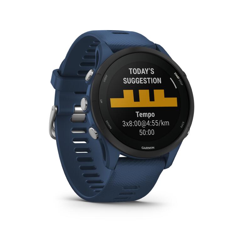 MONTRE GPS CONNECTÉE GARMIN FORERUNNER 255 BLEU