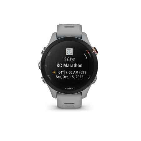 GARMIN FORERUNNER 255 S CONNECTED GPS WATCH-LIGHT GREY