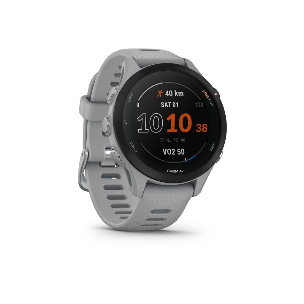 СМАРТ ЧАСОВНИК С GPS GARMIN FORERUNNER 255, СИВ