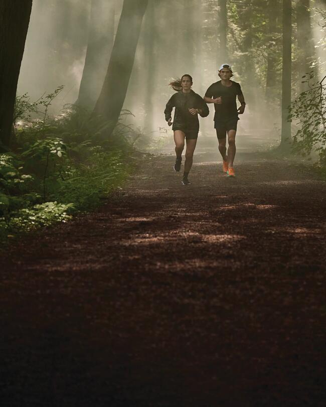 running