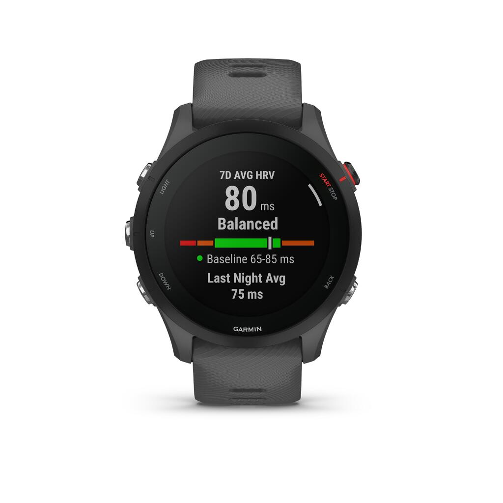 GARMIN FORERUNNER 255 GPS SMART WATCH - SLATE GREY