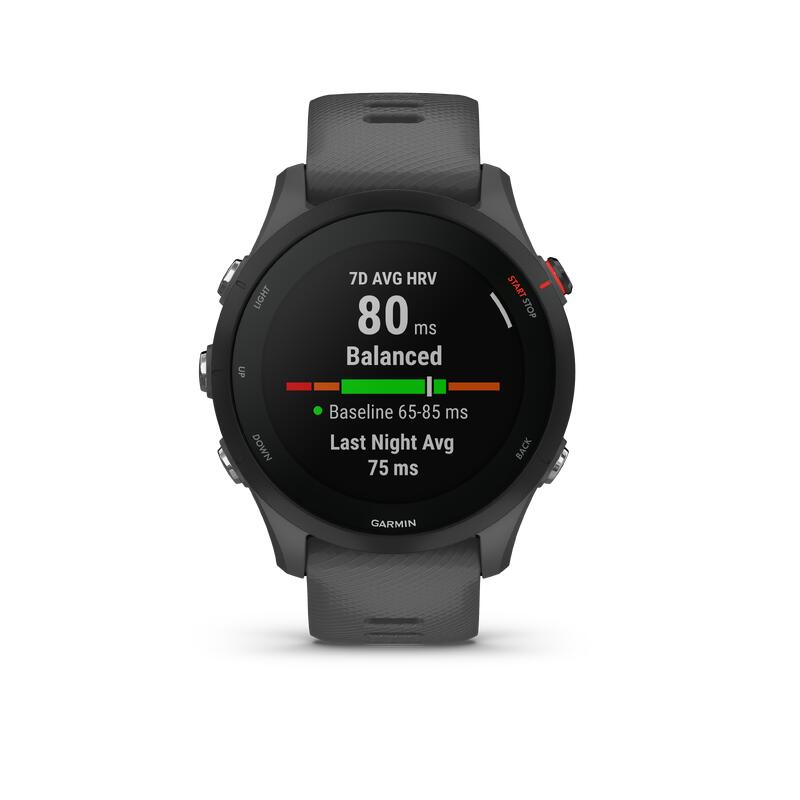 Orologio gps Garmin FORERUNNER 255 grigio