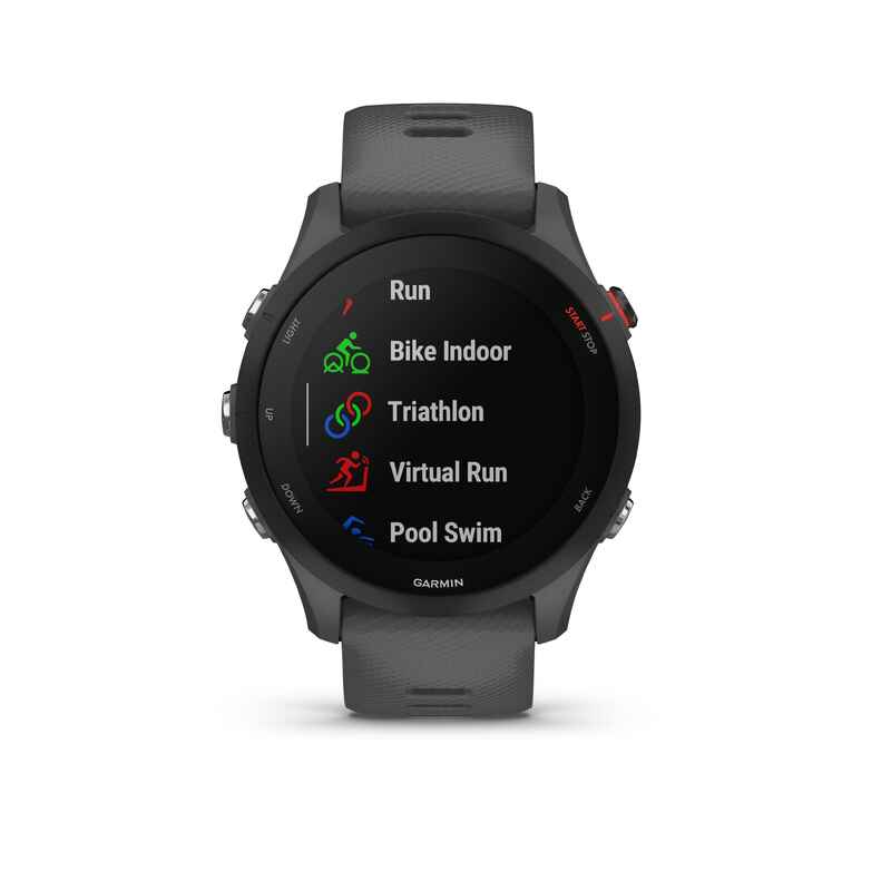 GPS-Uhr Smartwatch - Garmin Forerunner 255 hellgrau