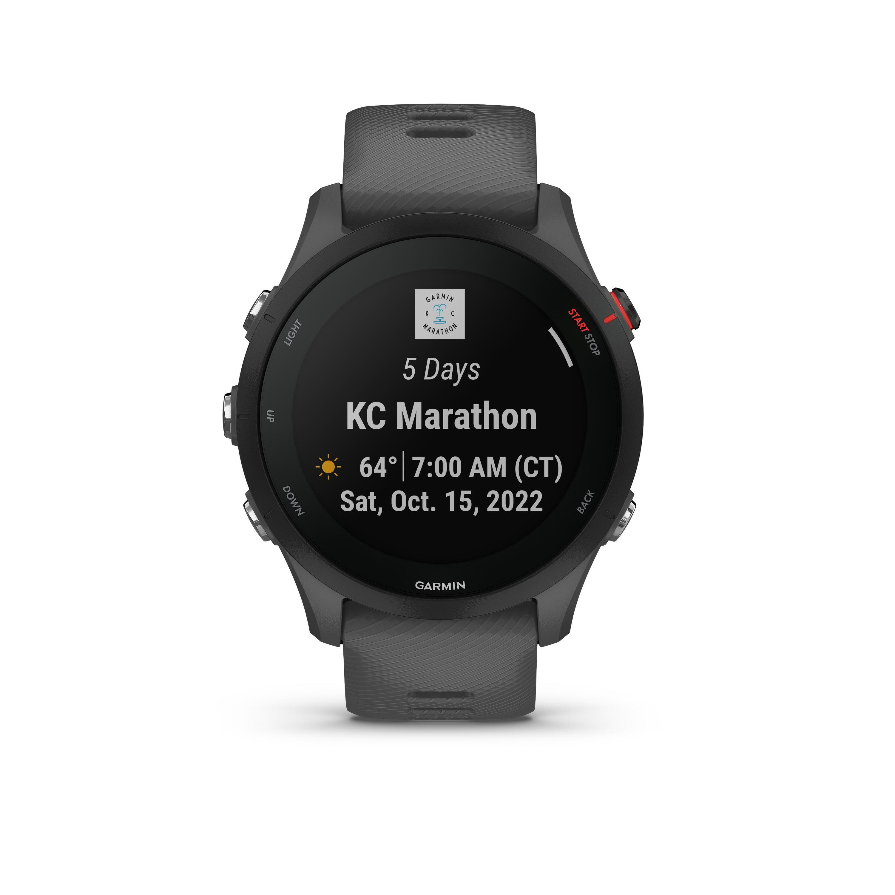 GARMIN FORERUNNER 255 GPS SMART WATCH - SLATE GREY 9/9