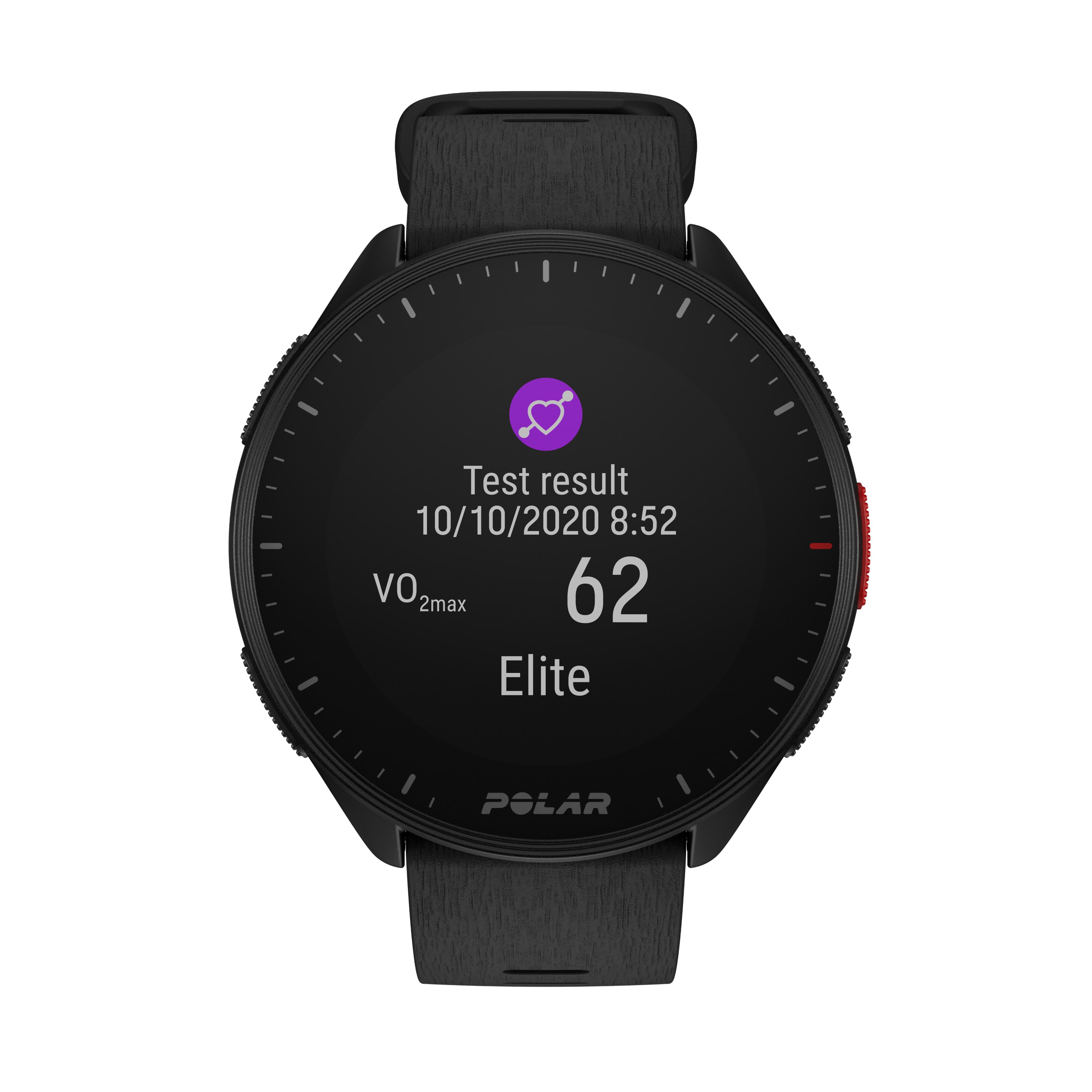 Cardio GPS Smart Watch Pacer Black Decathlon