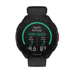 Cardio GPS Smart Watch Pacer - Black