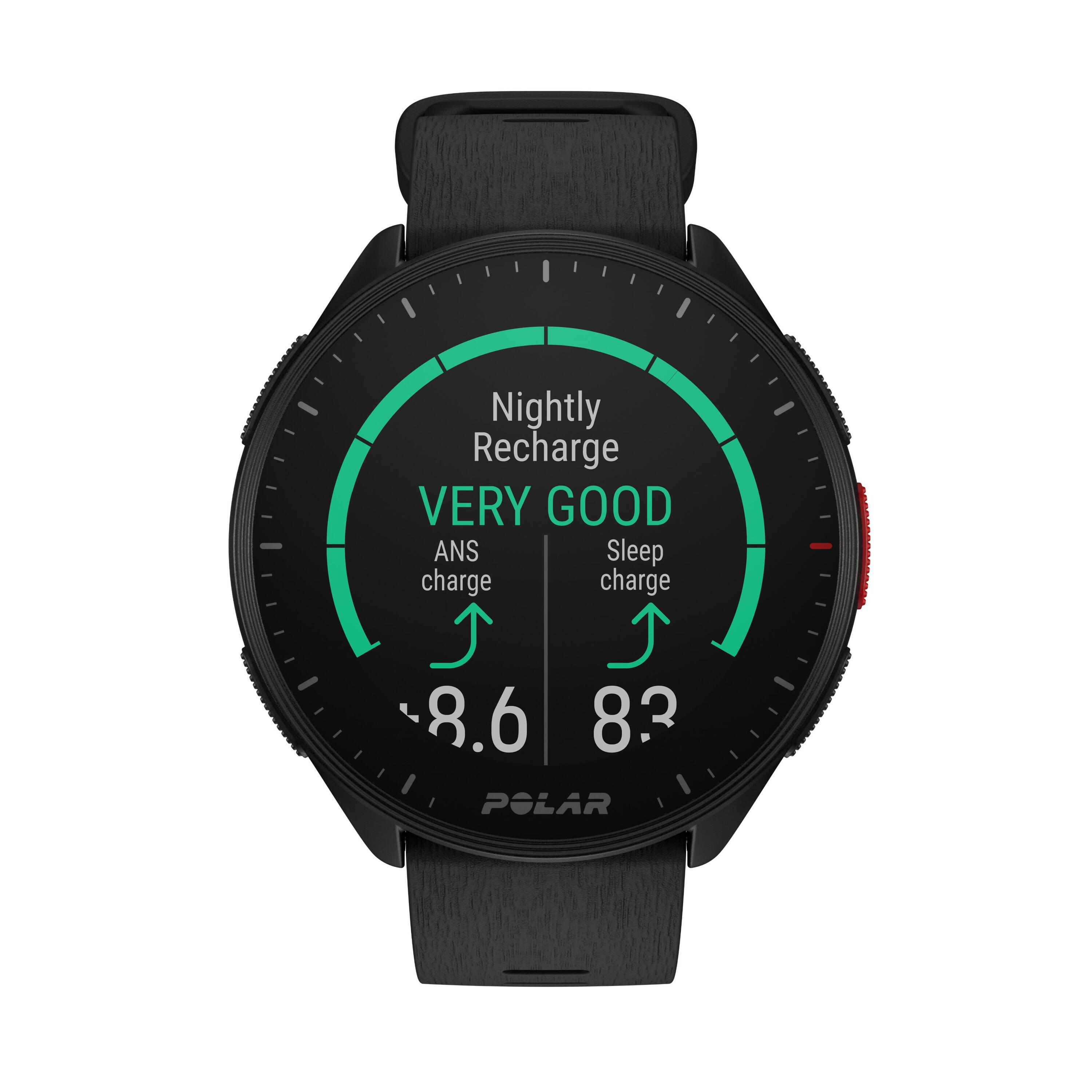 Cardio GPS Smart Watch Pacer - Black 4/9