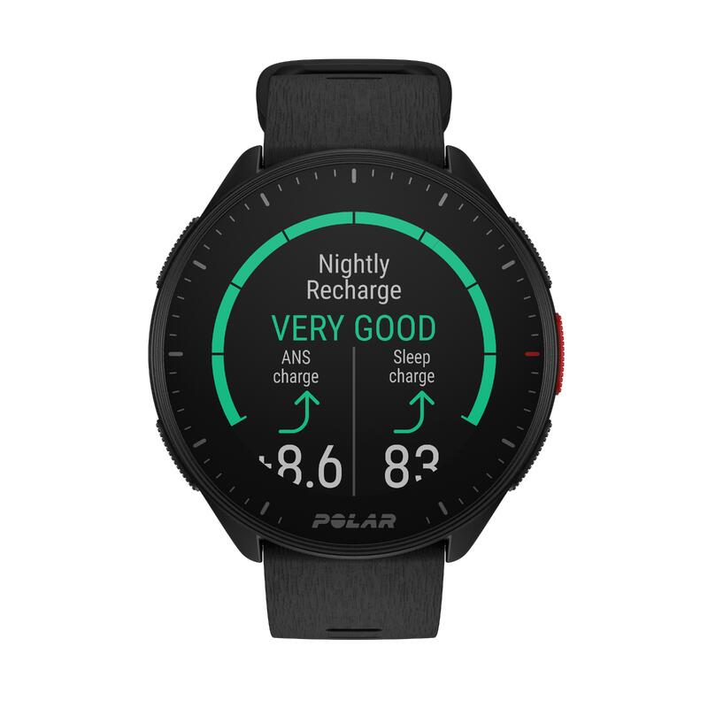 Běžecké hodinky s GPS Polar Pacer černé