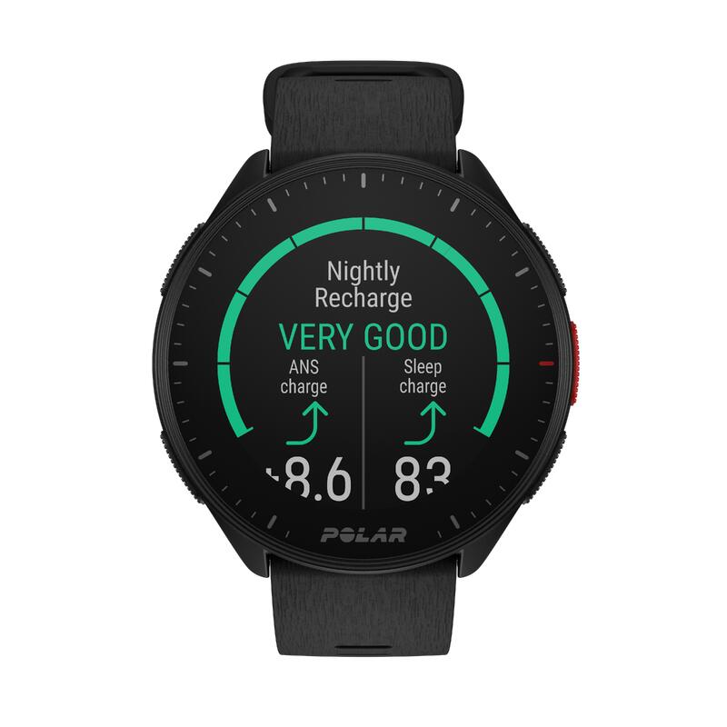 Ceas conectat cardio gps Polar Pacer negru