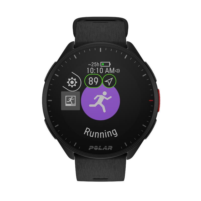 Ceas conectat cardio gps Polar Pacer negru