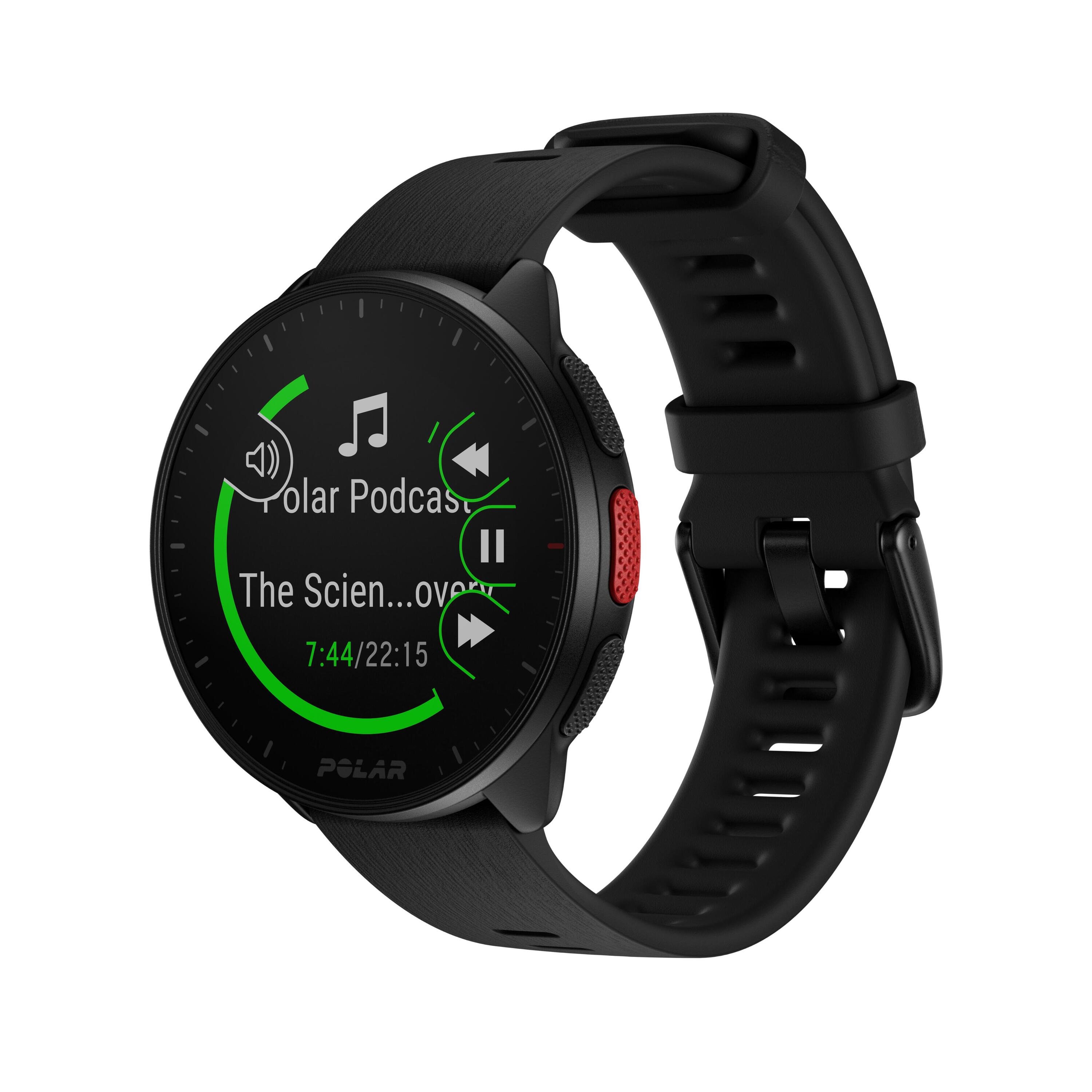 Cardio GPS Smart Watch Pacer - Black 7/9