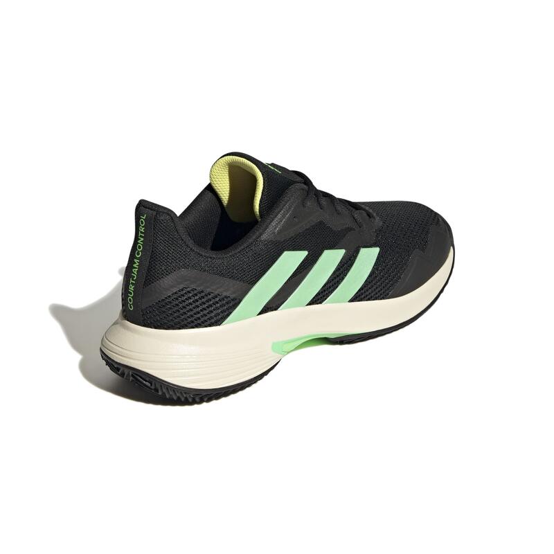 Chaussures de tennis Homme Terre Battue - Adidas CourtJam Control Noir