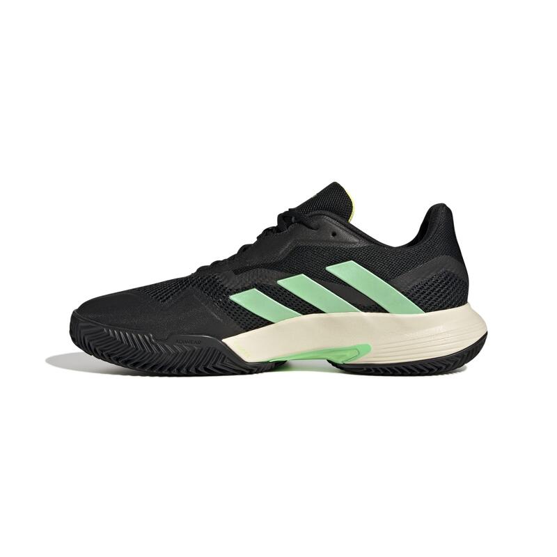 Chaussures de tennis Homme Terre Battue - Adidas CourtJam Control Noir