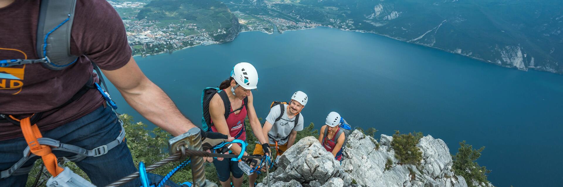 klettersteige gardasee