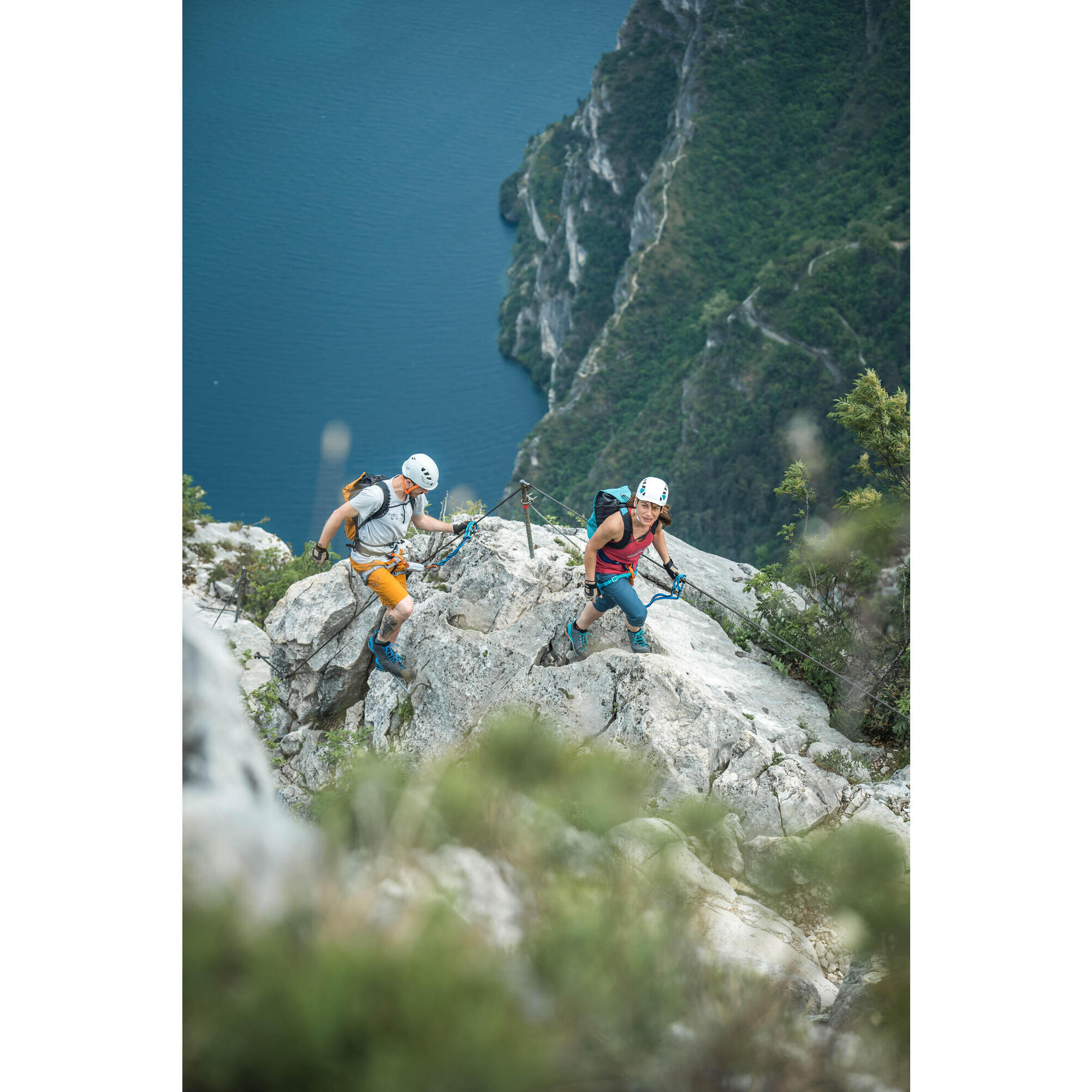 BRAGHE DA ARRAMPICATA GRIGIE DA DONNA VERTIKA