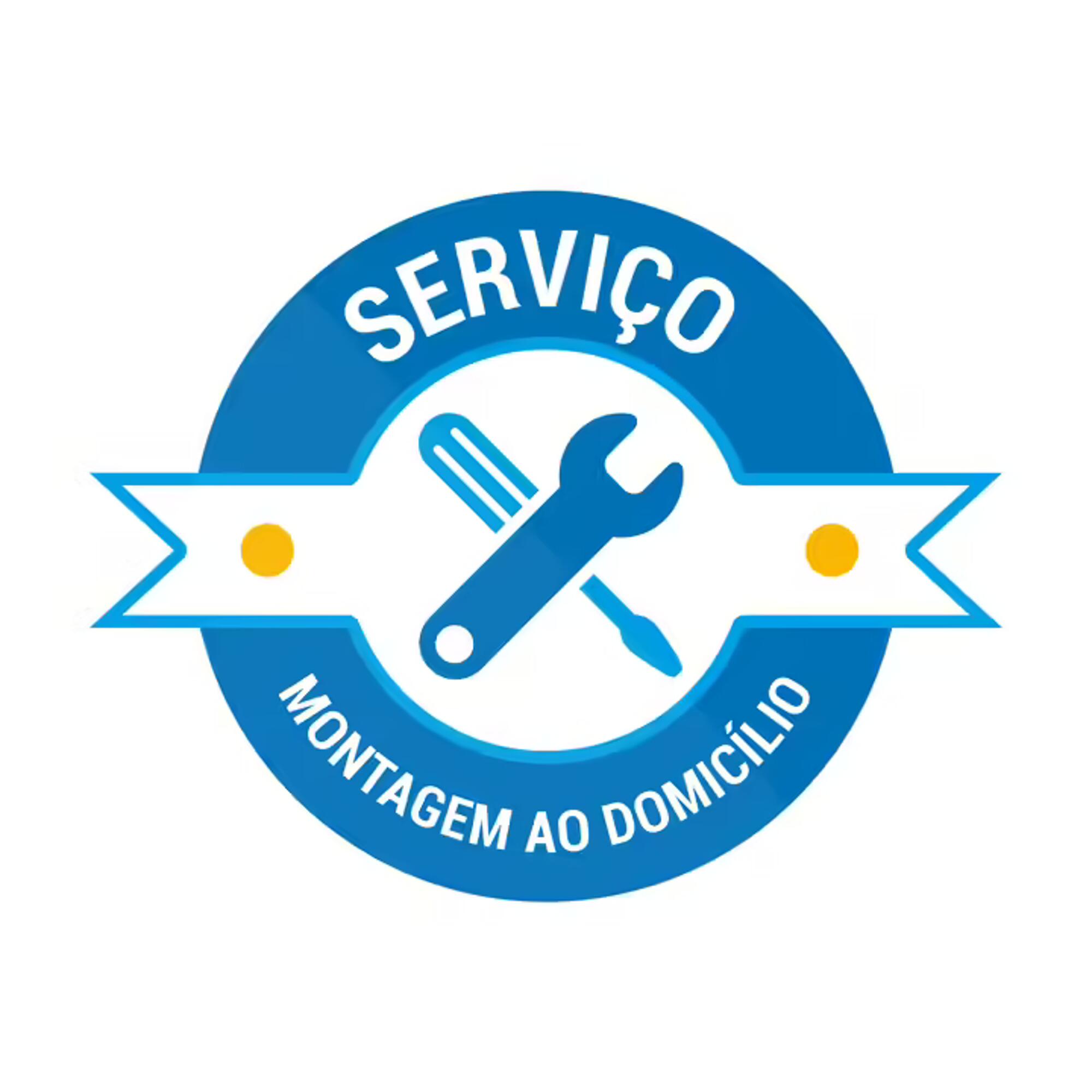 Montagem de 1 piscina volumosa* ao domícilio (sem enchimento)