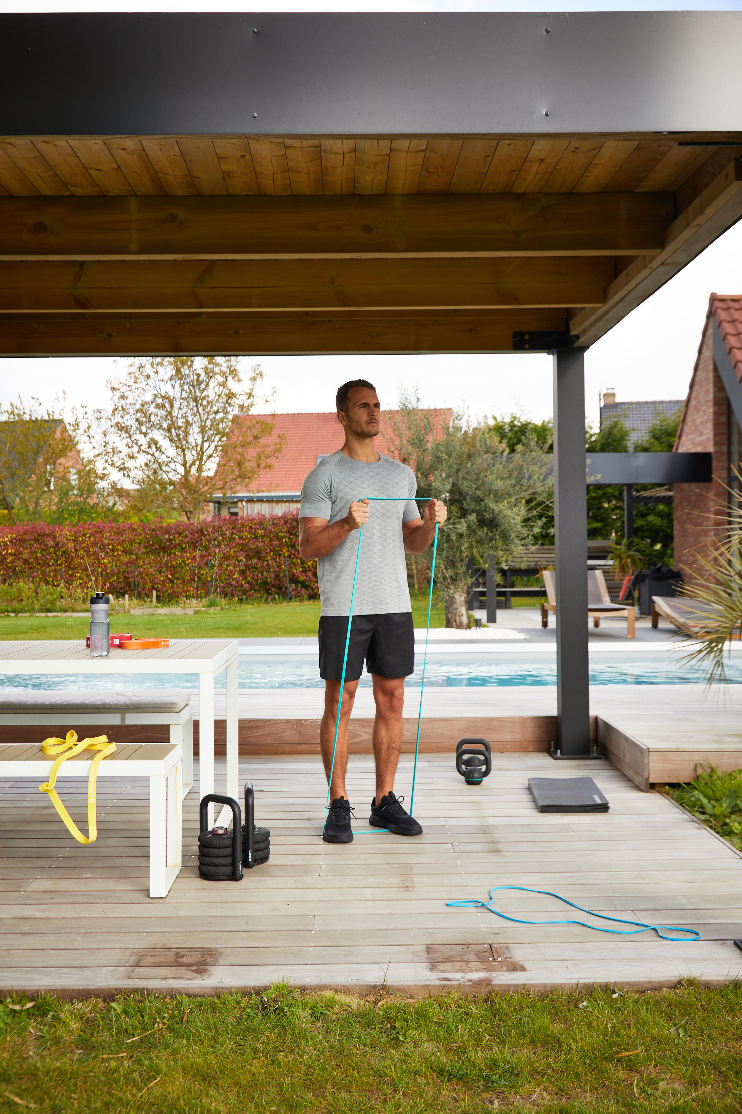 Bandes de résistance de musculation x3 – 15, 25, 35 kg - CORENGTH