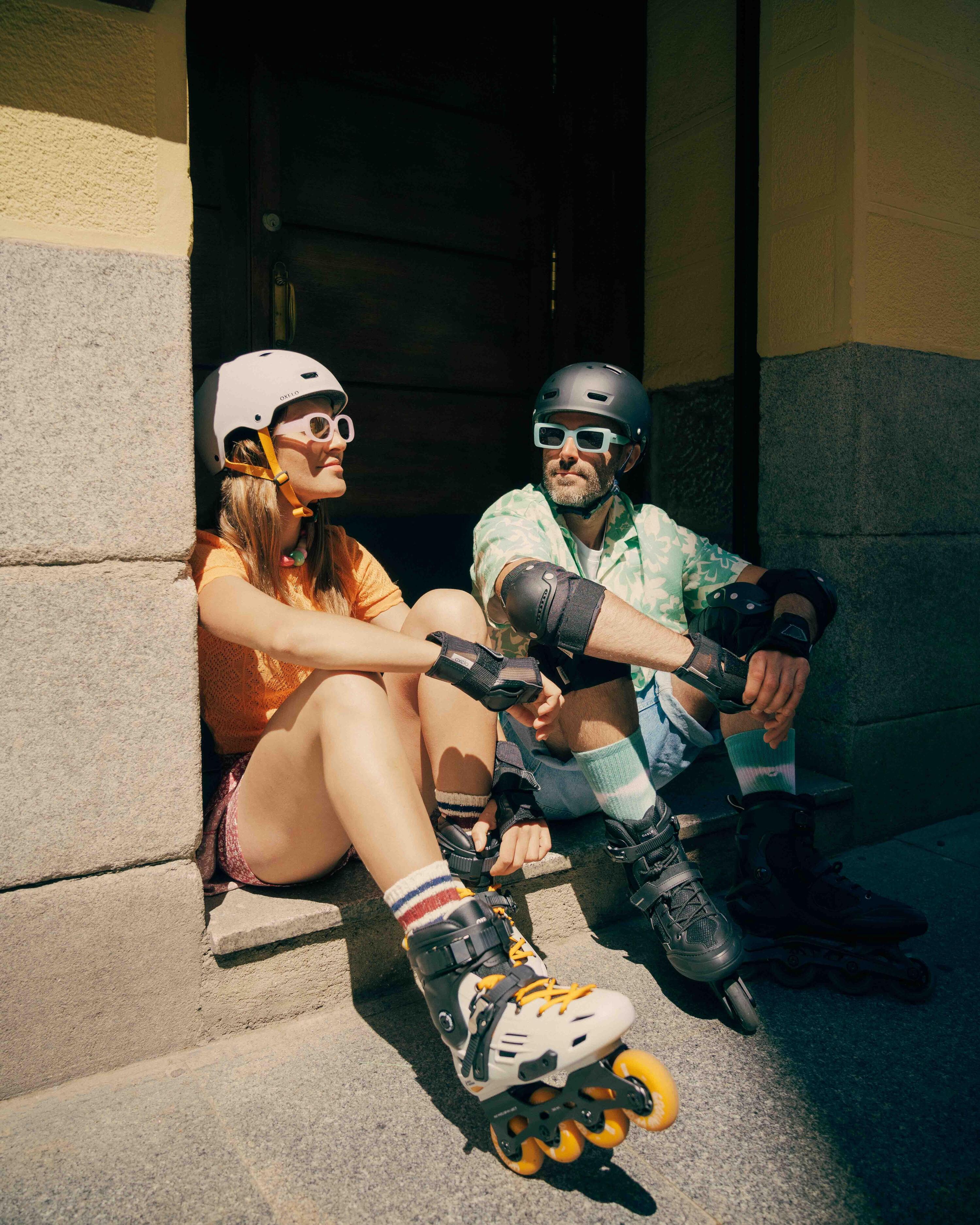 Patins à roues alignées - MF 500 gris 15/19