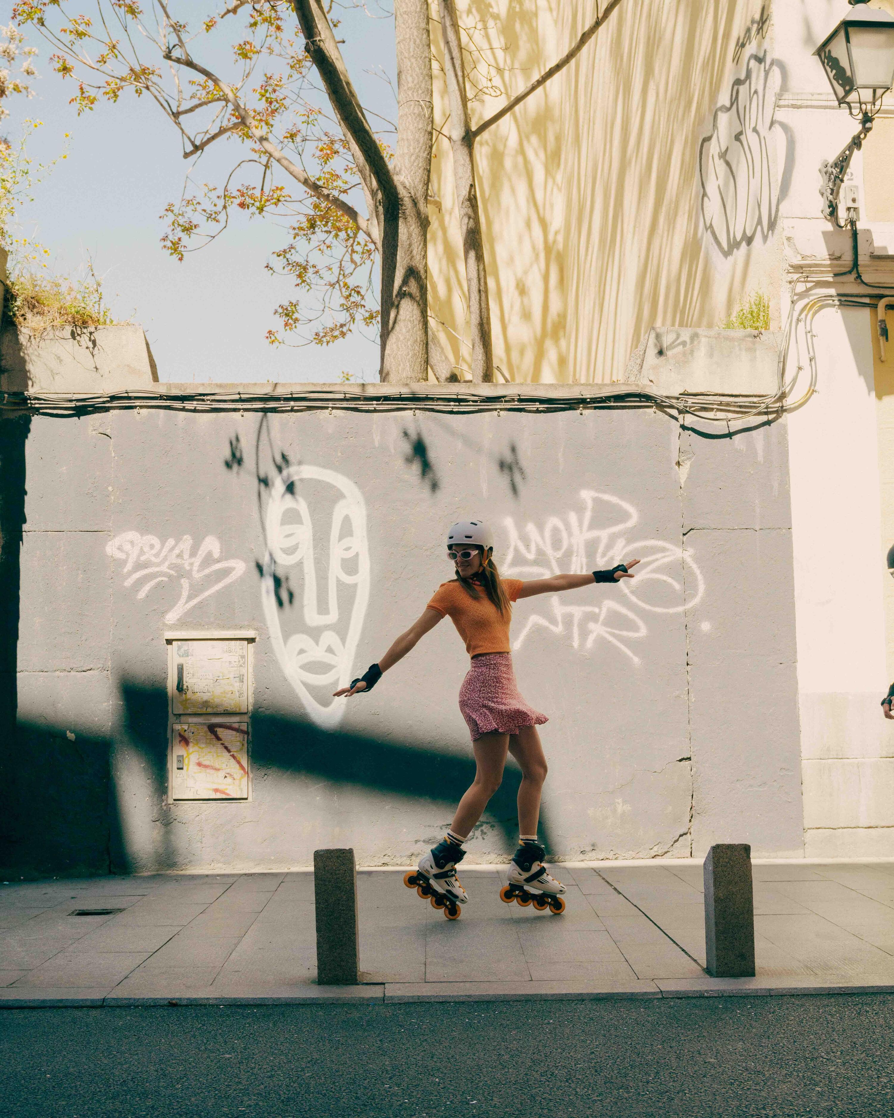Patins à roues alignées - MF 500 gris 16/19