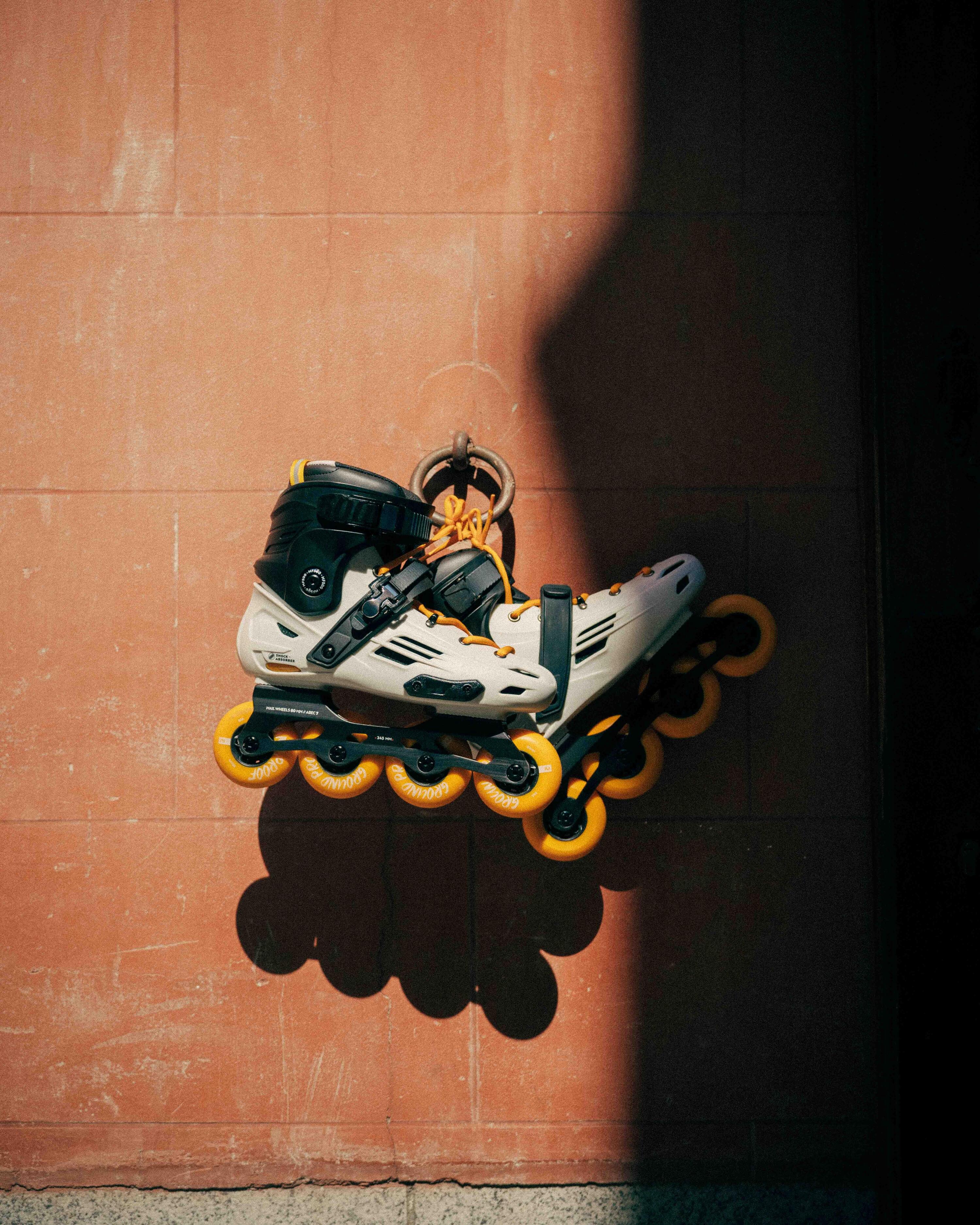 Patins à roues alignées - MF 500 gris 10/19