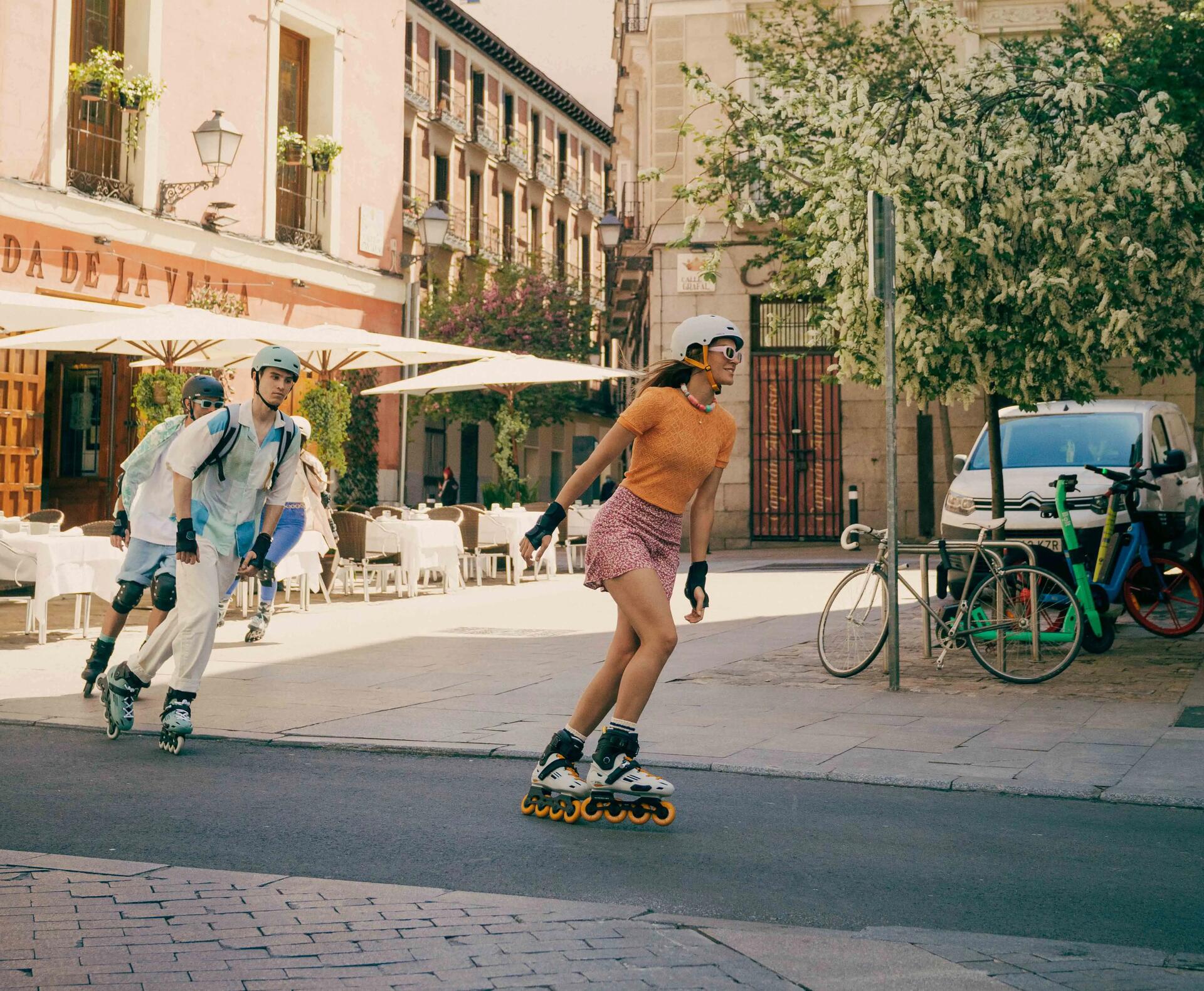 ¿Cómo hacer la trenza en el patinaje?