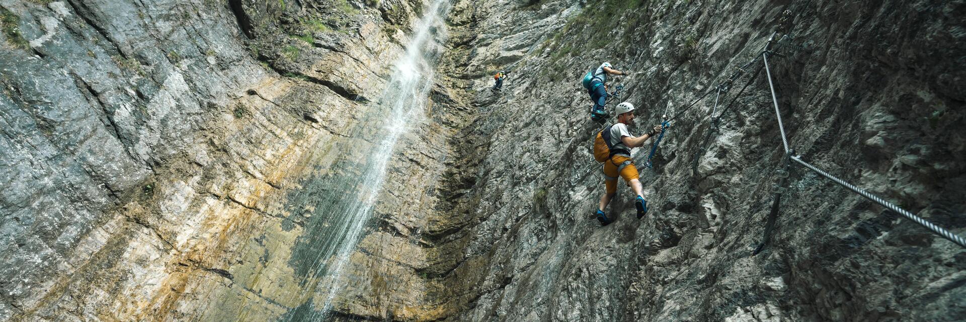 Klettersteig mit Kindern