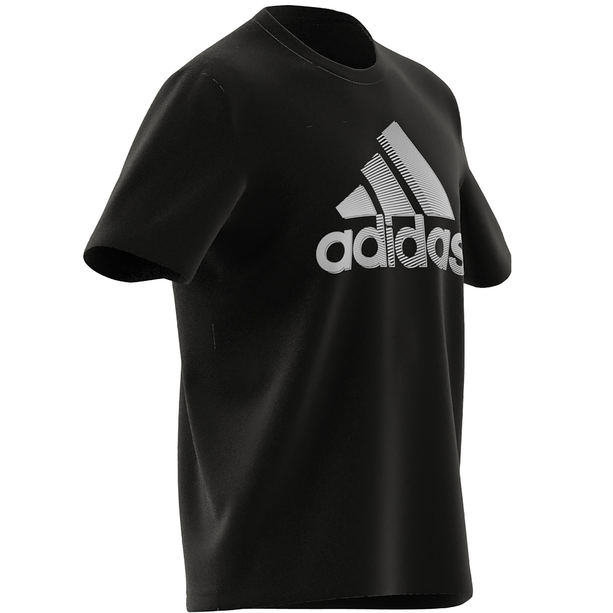 Kids' Cotton Logo T-Shirt - Black 2/3