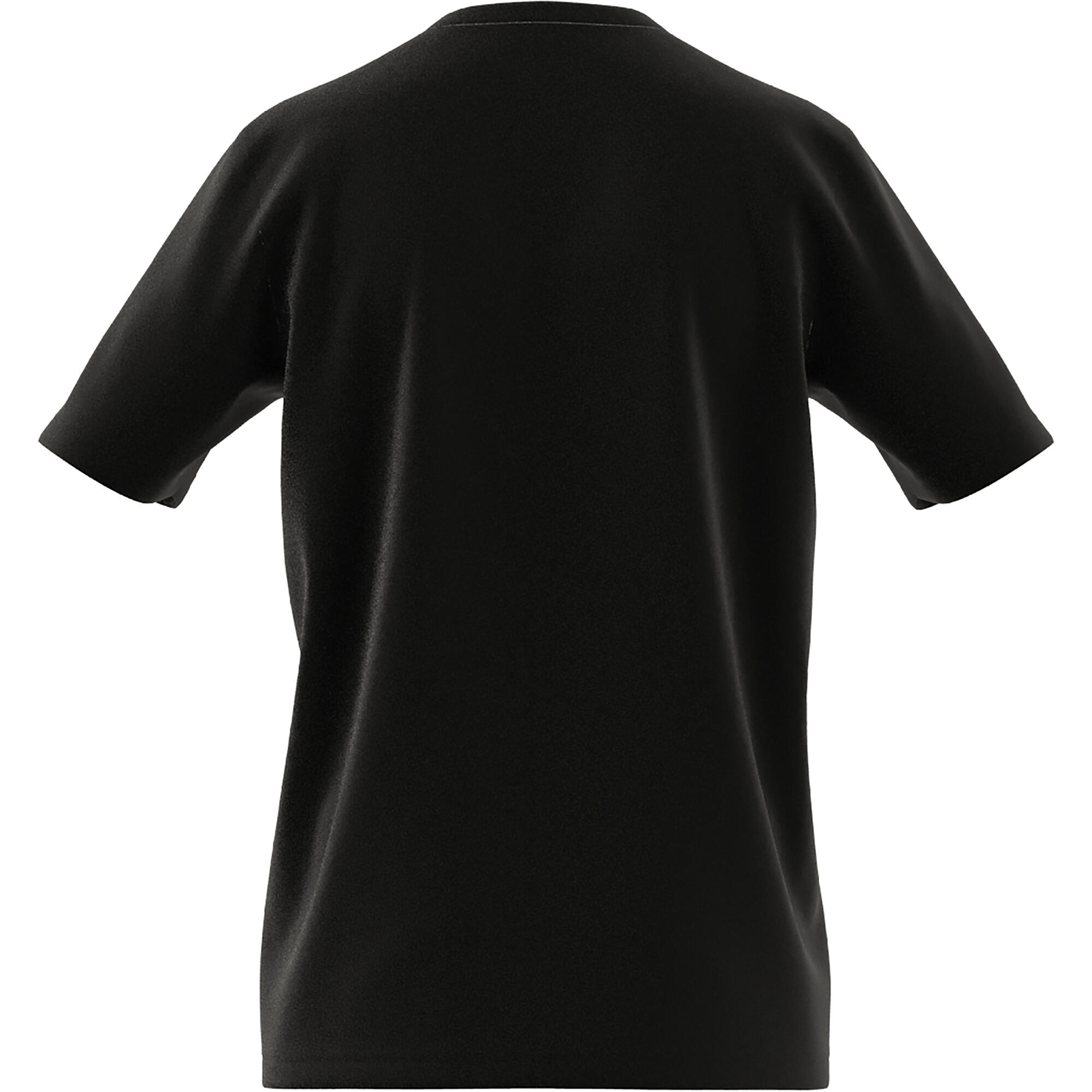 Kids' Cotton Logo T-Shirt - Black 