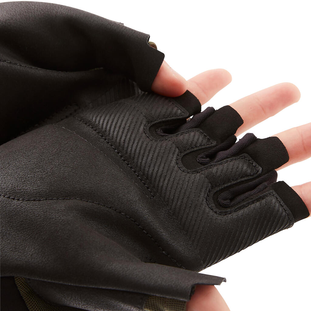 Gants musculation confort - Noir