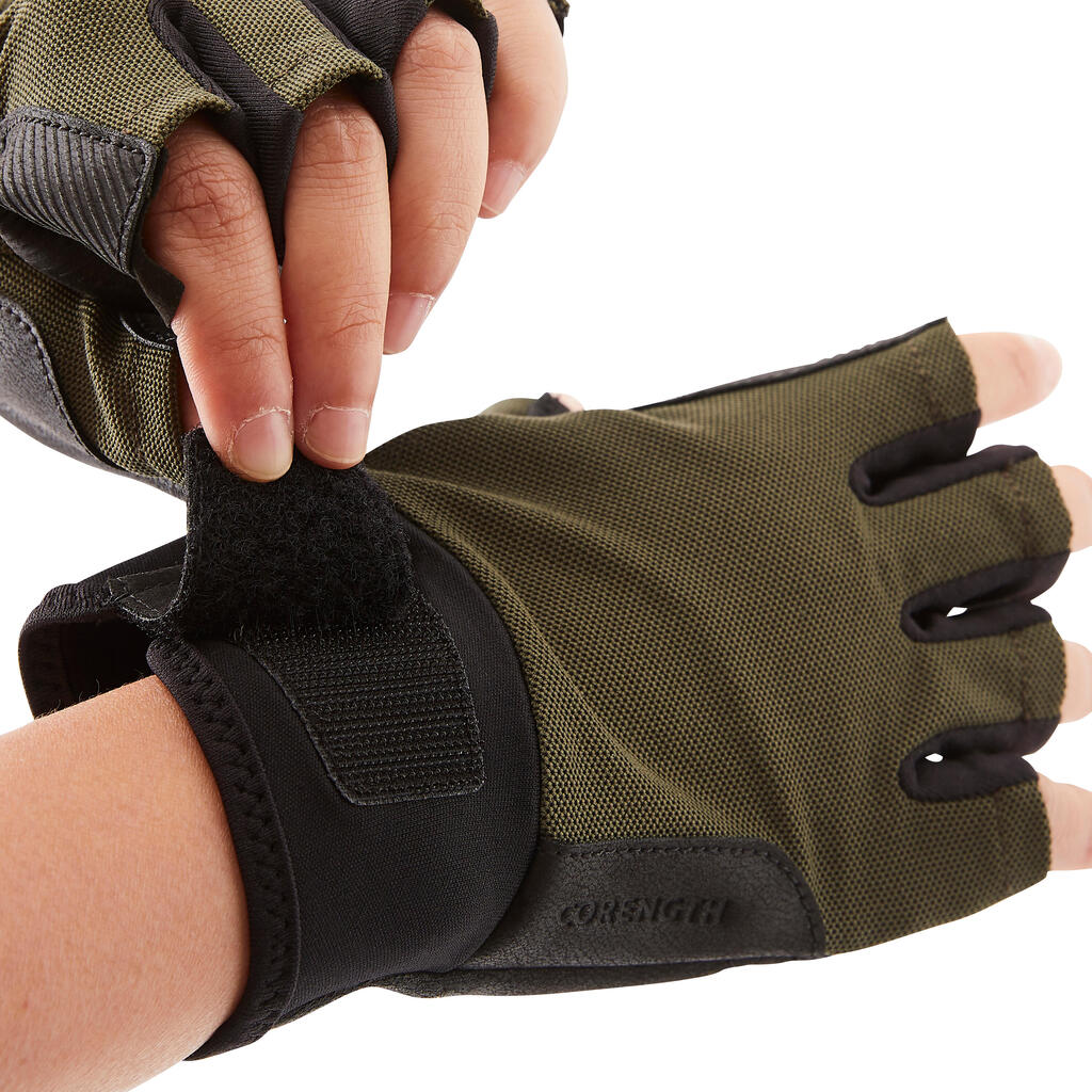 Gants musculation confort - Noir
