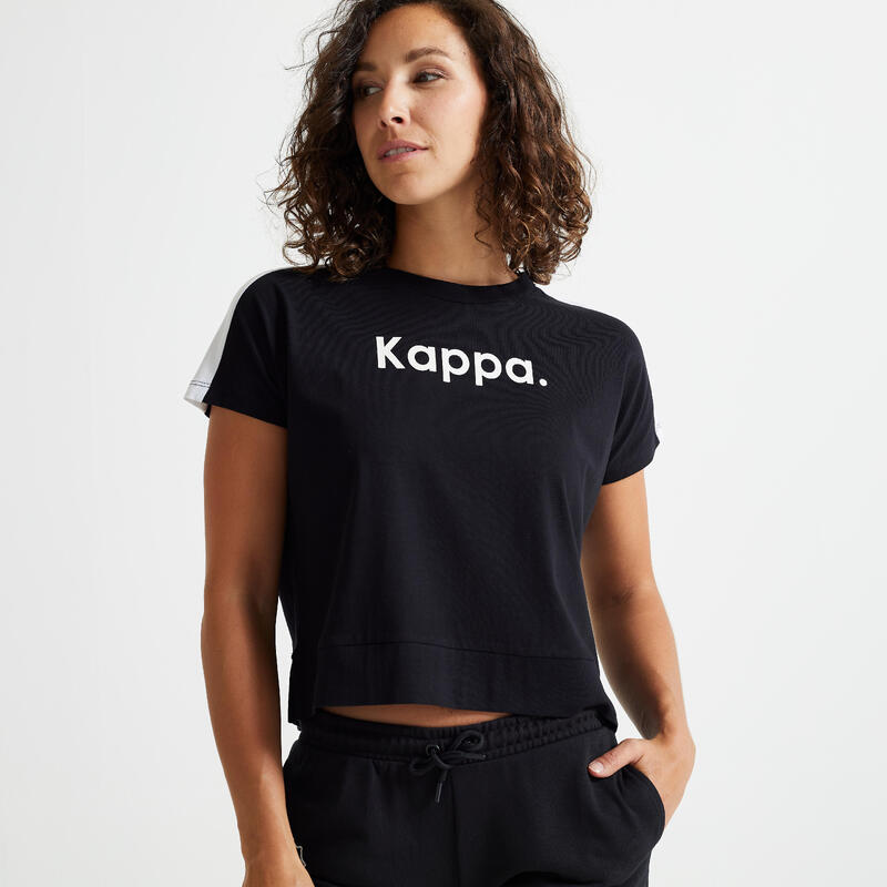 Tee shirt Kappa femme noir été
