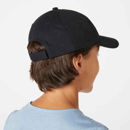 Kids' Cotton Cap - Black Print