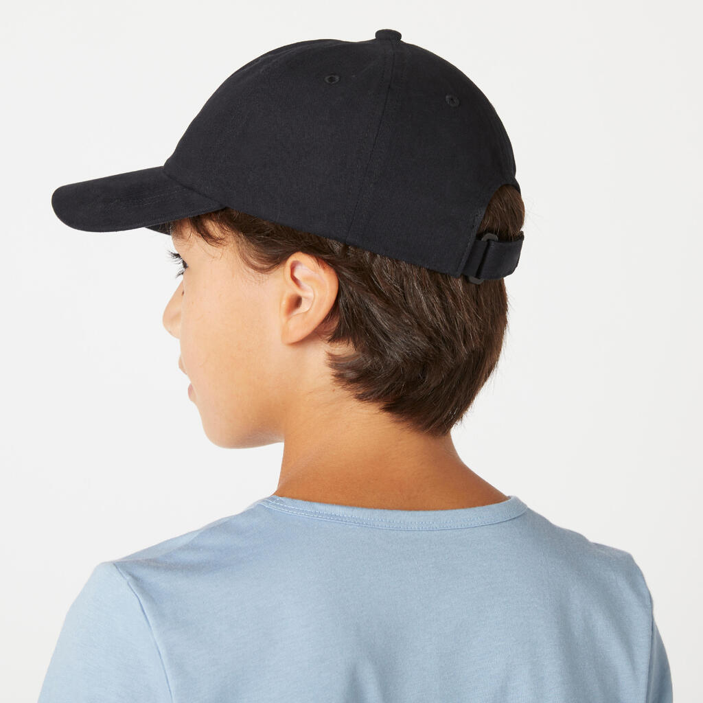 Kids' Cotton Cap - Black Print