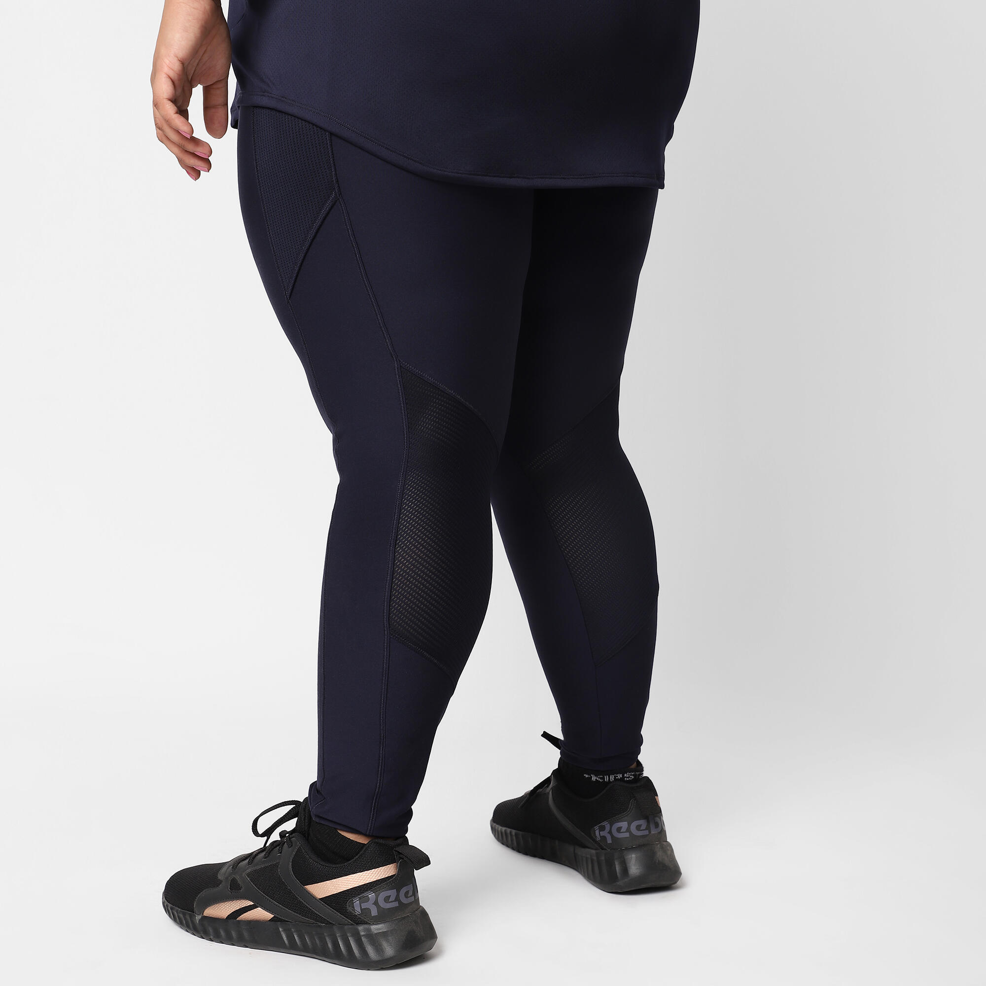 Tomboyx Workout Leggings, 7/8 Length High Waisted Active Yoga Pants With  Pockets For Women, Plus Size Inclusive (xs-6x) Fog Xxx Large : Target