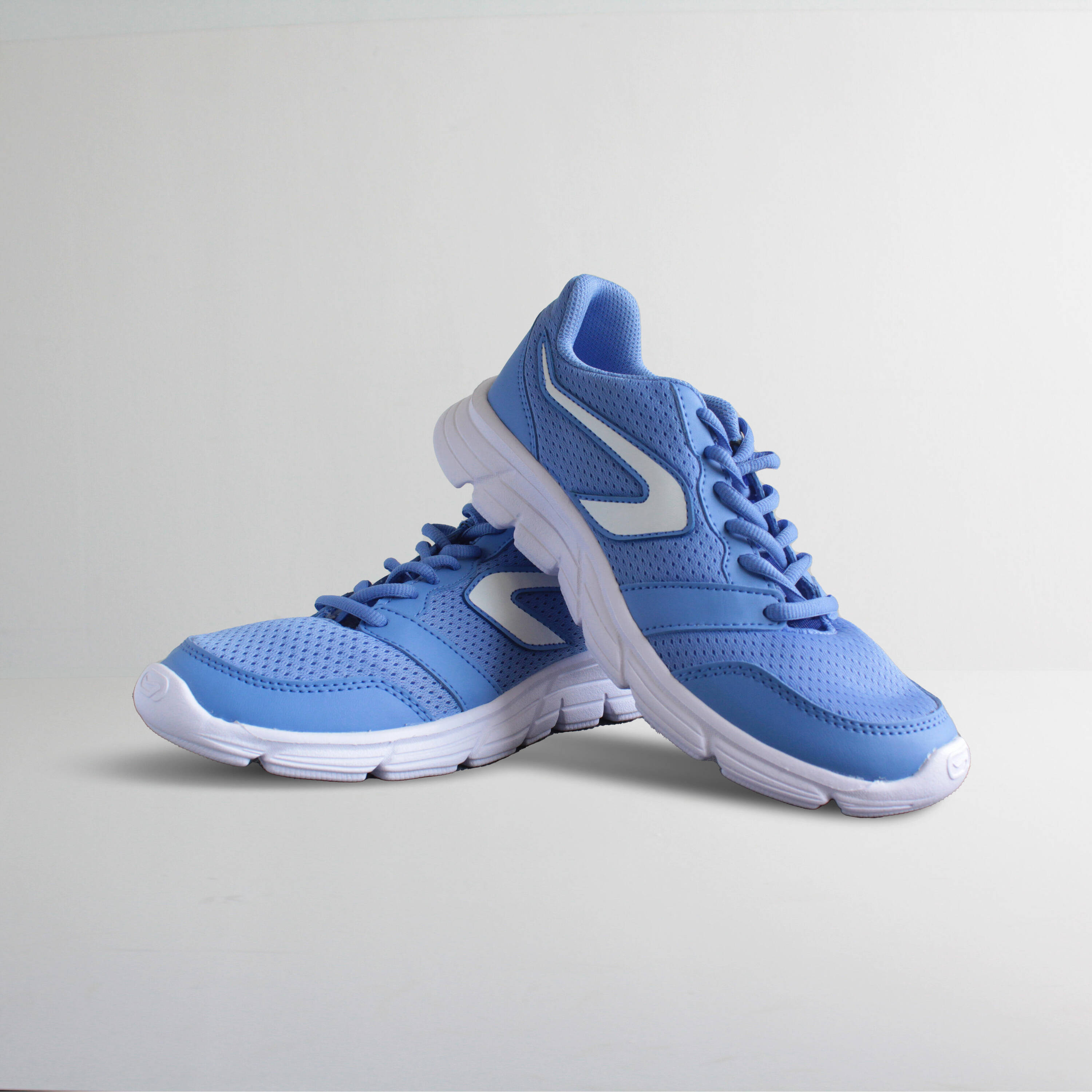 Run100 Women Running Shoes - Ultra Light 160g, Upto 10km/week - Light Blue -  3
