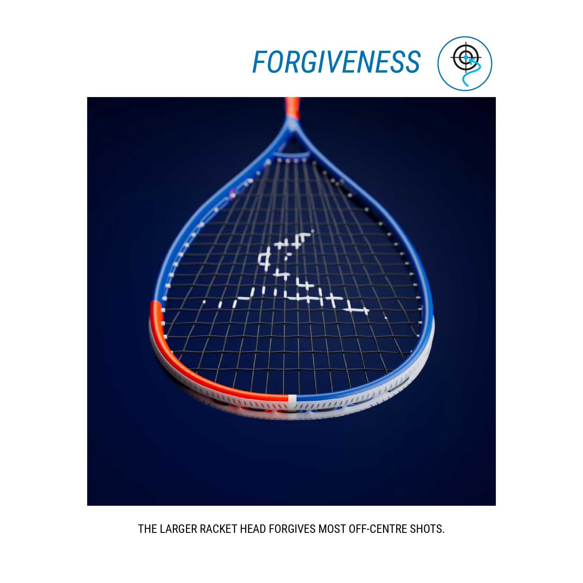 Adult Squash Racket SR135 Speed Orange