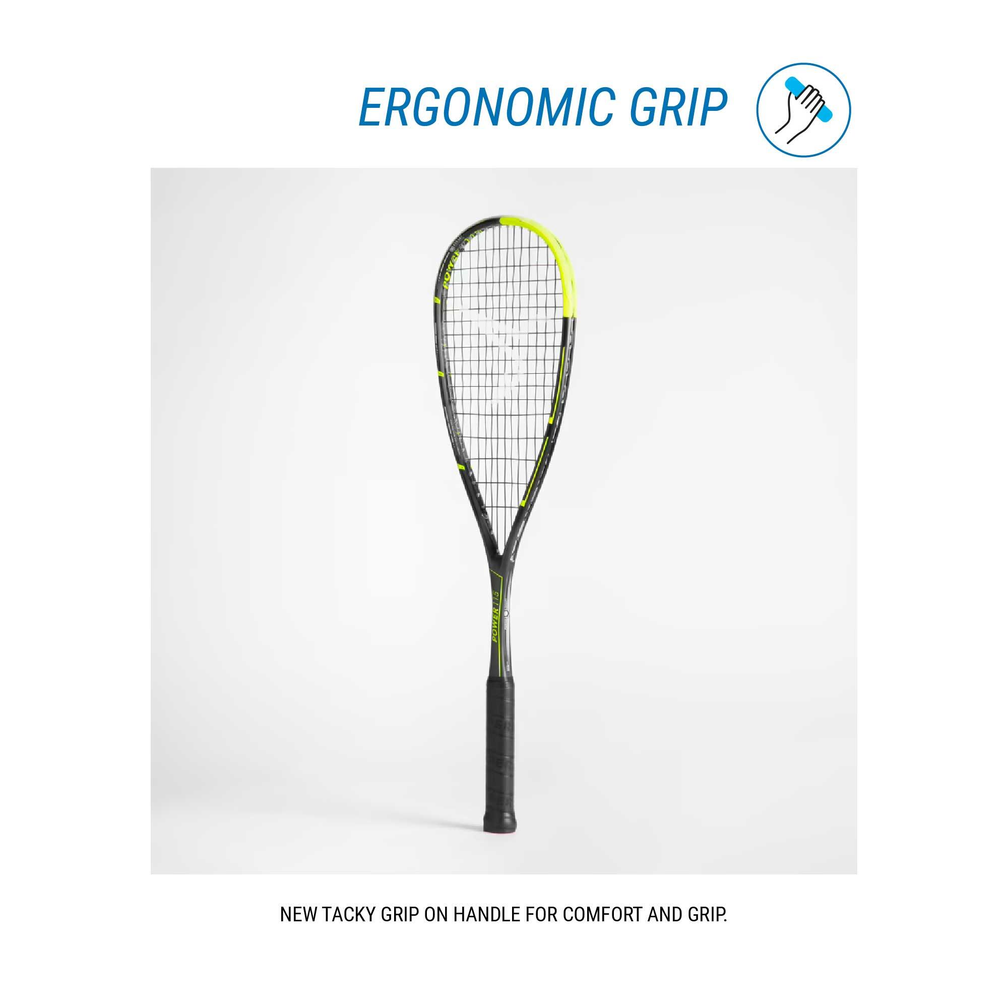 Adult Squash Racket SR115 Fluorescent Green