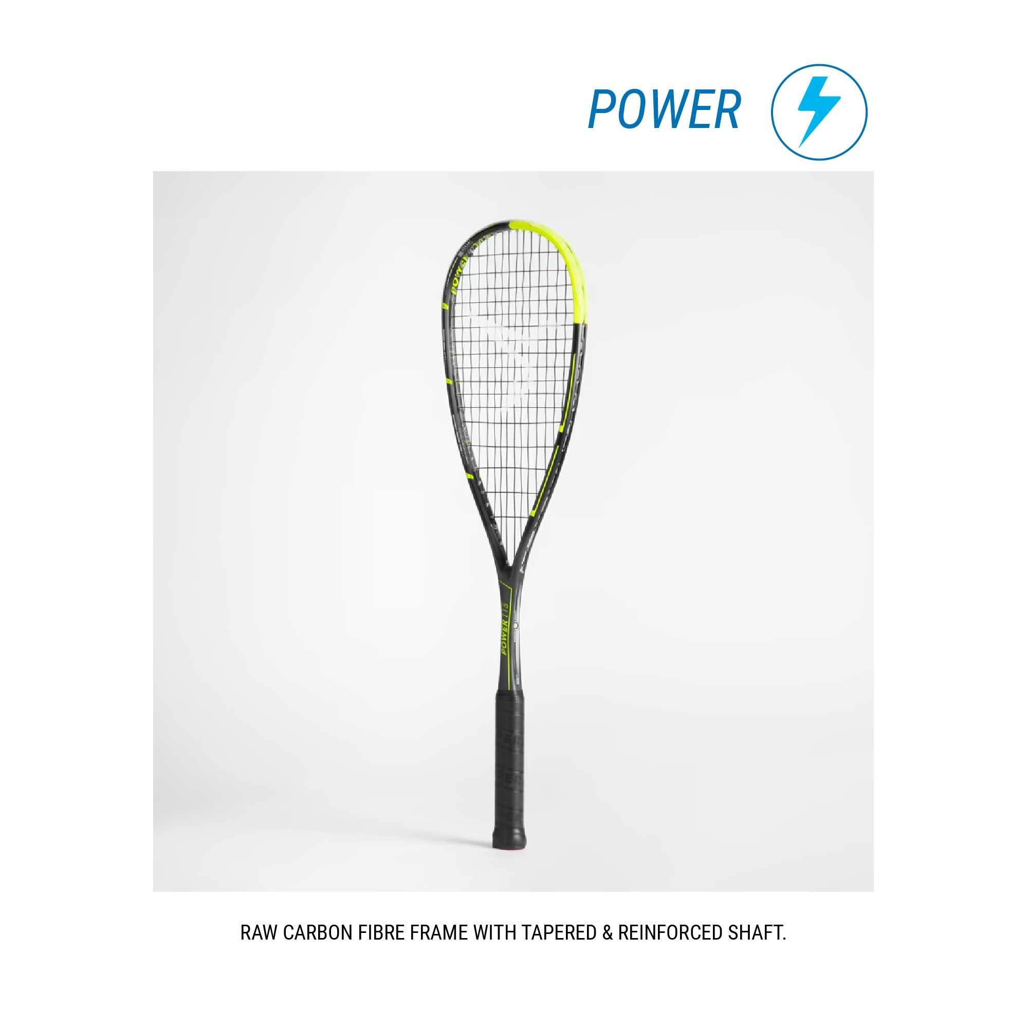 Adult Squash Racket SR115 Fluorescent Green
