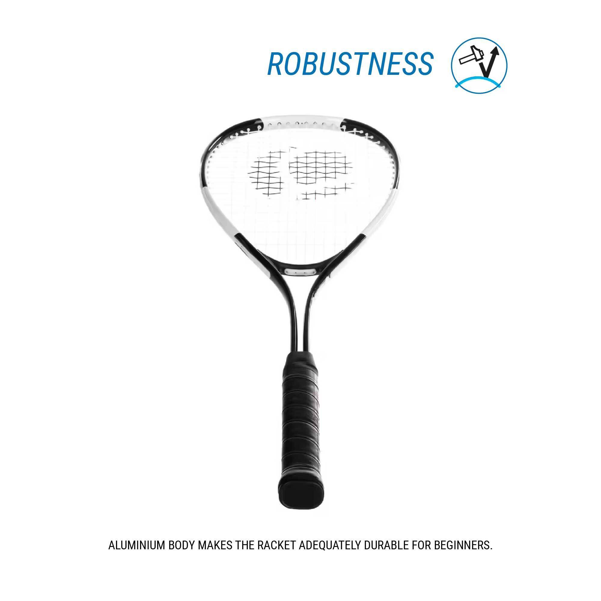 Squash Racket SR100 Black -  3