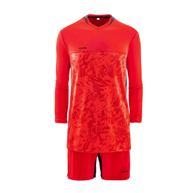 Camisola de Guarda-Redes Futebol Adulto F900 Vermelho