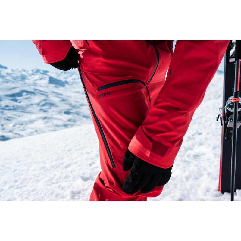 Skihose Herren Freeride - FR Patrol rot 