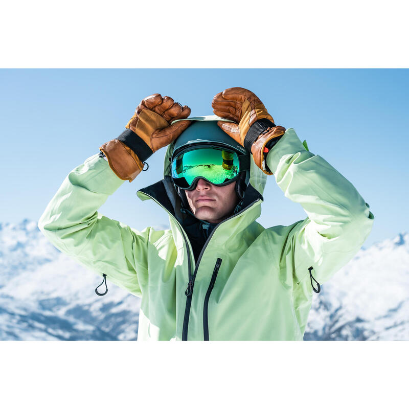 VESTE DE SKI HOMME - FR PATROL - JAUNE FLUO