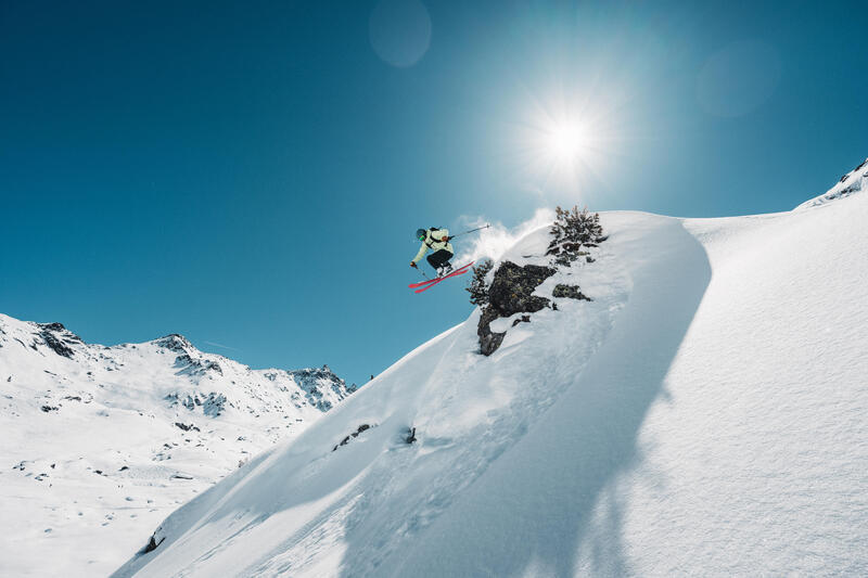 Narty freeride męskie Wedze Patrol 95 Ti z wiązaniami