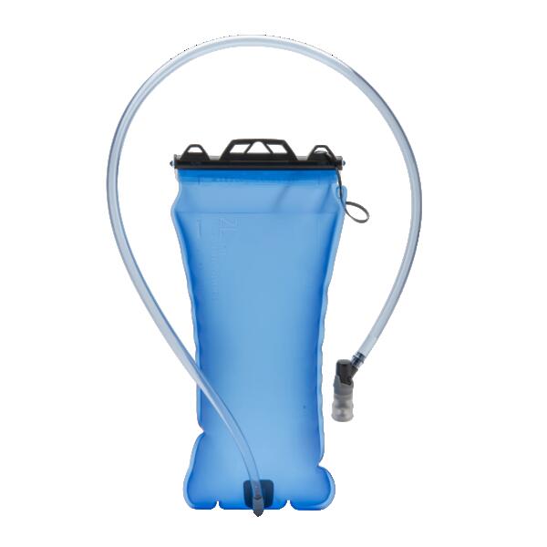 Soft 2 litre water bladder with drinking tube