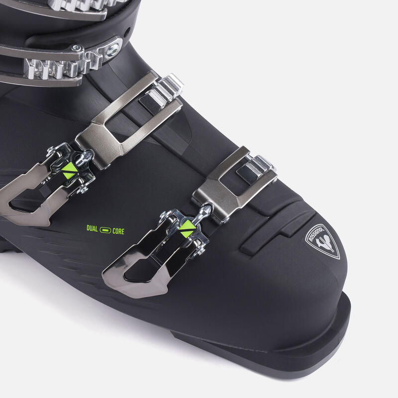 CHAUSSURES DE SKI PISTE CONFIRMÉ HOMME - ROSSIGNOL HI-SPEED 100 MV NOIR/VERT